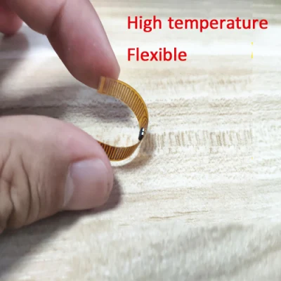 Etiqueta RFID resistente al calor pasiva de alta temperatura de largo alcance flexible UHF